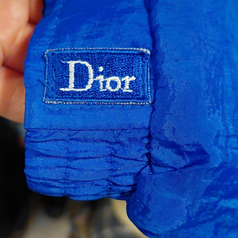 Dior Vintage Track suit lined with a thin cloth like material